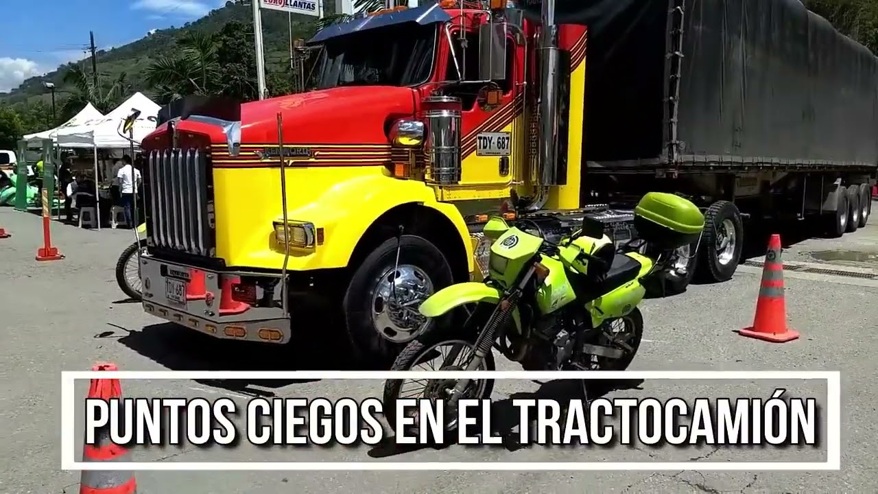 video puntos ciegos tractocamion interandinos